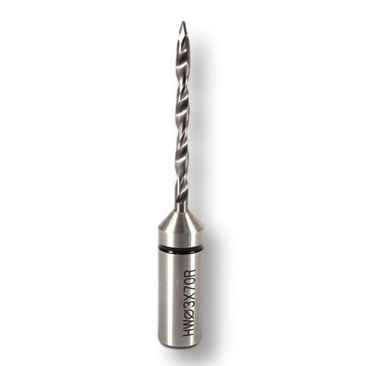 3mm x 70mm Solid Carbide V Points