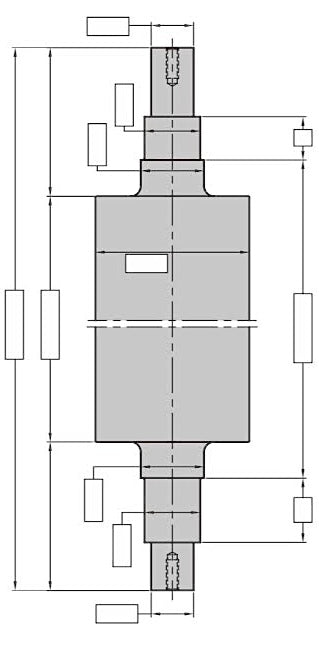 Spiral long planerhead made of steel - Inserts can be turned four times - Low noise and energy efficient through spiral and segmented knife arrangement - Replacement inserts available