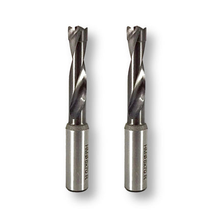 8mm x 70mm x 10mm Solid Carbide Brad Points Right And Left Hand