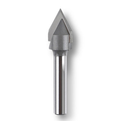 Carbide Tip V Groove Bits 60 Deg. - Available in all sizes - American Made Tool, double the lifespan while significantly increasing your production